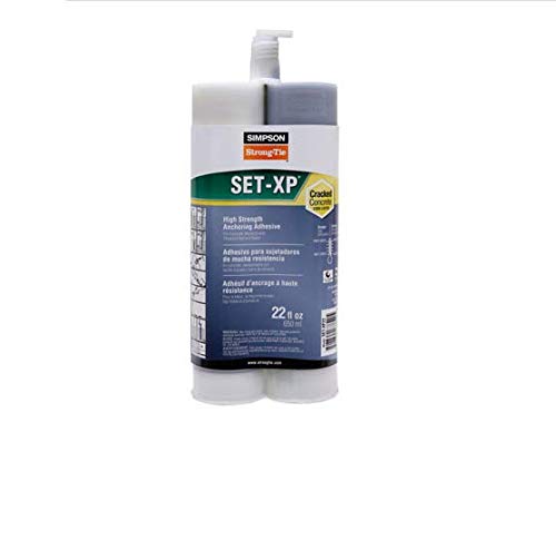 BRAND, CATEGORY, SIMPSON STRONG-TIE, TILE EPOXY ADHESIVES, 10 Pack Simpson Strong-Tie Set-XP High-Strength Epoxy Adhesive 22 oz.