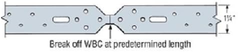 BRAND, CATEGORY, OTHER, SIMPSON STRONG-TIE, (12 Count) Simpson Strong-Tie WB126C - 11 Ft 4-3/4-Inch Wall Bracing Coil (1 Roll / 12 Pieces)