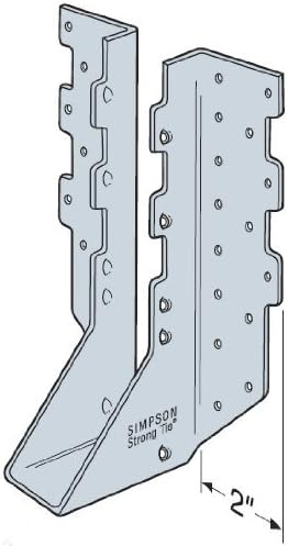 BRACKETS, BRAND, CATEGORY, SIMPSON STRONG-TIE, Simpson Strong Tie HUS1.81/10-25 HUS1.81/10 EWP LVL Hanger (25-Pack)