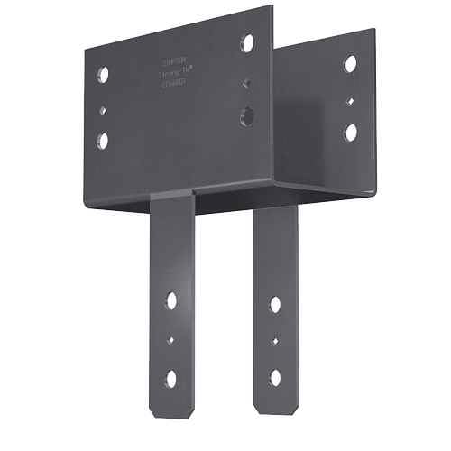 BRACES & JOIST HANGERS, BRAND, CATEGORY, SIMPSON STRONG-TIE, SIMPSON STRONG-TIE Quick Install Column Cap CCQ46SDS2.5, 1/Count (2)