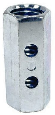 BRACKETS, BRAND, CATEGORY, SIMPSON STRONG-TIE, Simpson Strong Tie CNW5/8-R 5/8" Coupler Nut w/Indicator 20 per Box