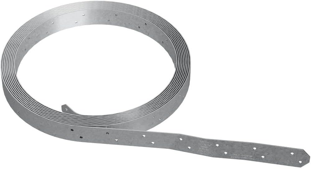 BRAND, CATEGORY, SECURING STRAPS, SIMPSON STRONG-TIE, Simpson Strong-Tie CS16-R - 25 ft. 16-Gauge Galvanized Coiled Strap