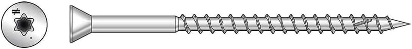 BRAND, CATEGORY, SIMPSON STRONG-TIE, WOOD SCREWS, Simpson Strong-Tie 7 x 2" Finish Screws, 4000 pcs. of Trim Head Fasteners, Square Drive