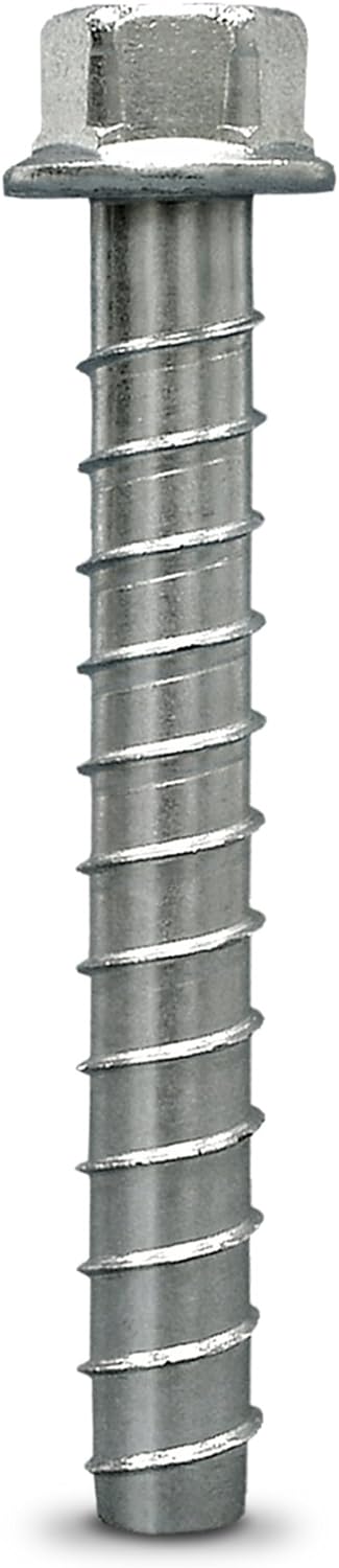 BRAND, CATEGORY, CONCRETE SCREWS, SIMPSON STRONG TIE, THD50800H 1/2-Inch by 8-Inch Titen HD Zinc Plated Heavy Duty Screw Anchor for Concrete/Masonry, 20 per Pack